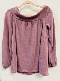 ANNABELLE OFF SHOULDER BALLOON TOP