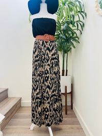 WILD ABOUT YOU TUBE DRESS WITH BELT
