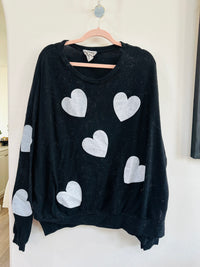 FANTASTIC FAWN HEART SWEATER