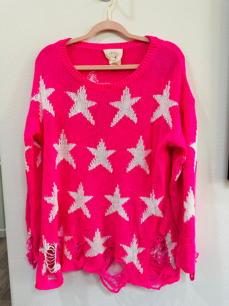 FANTASTIC FAWN STAR SWEATERS