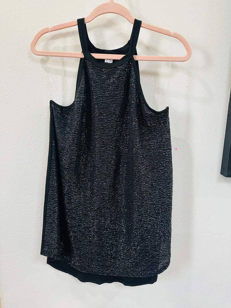 CY SHIMMER LIGHTS RACER BACK TANK