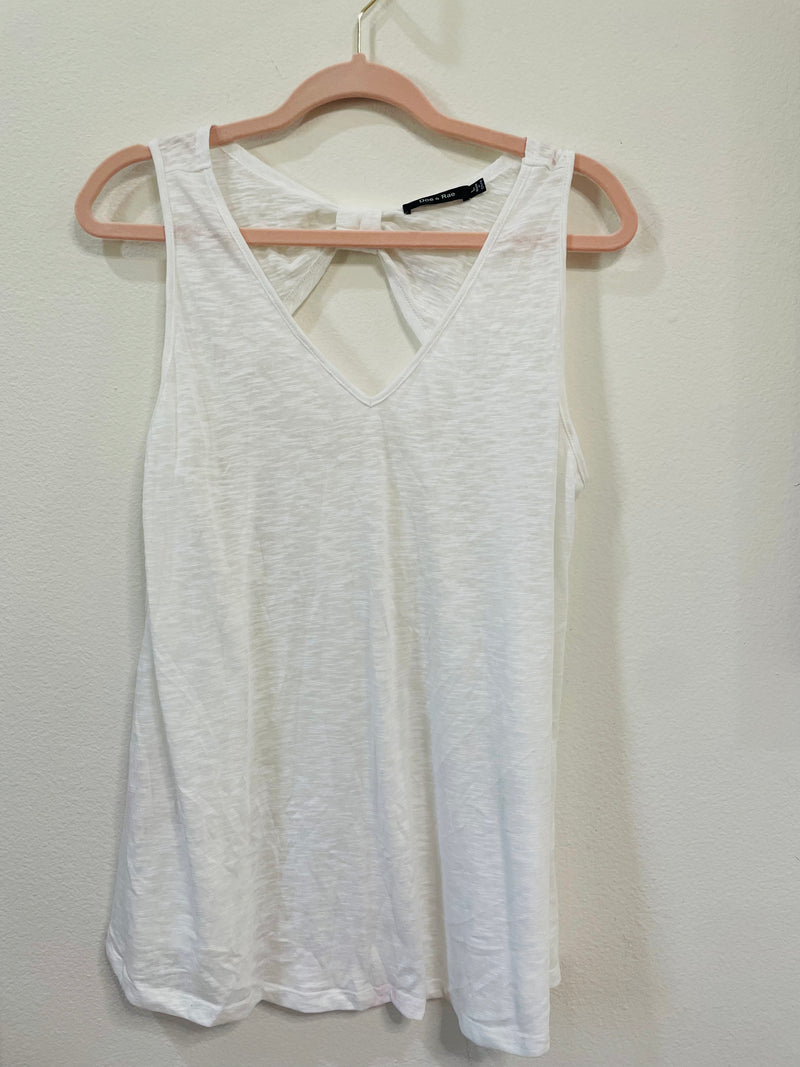 DOE & RAE TANK WOTH BOW DETAIL IN BACK