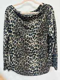 LEOPARD OFF SHOULDER TOP