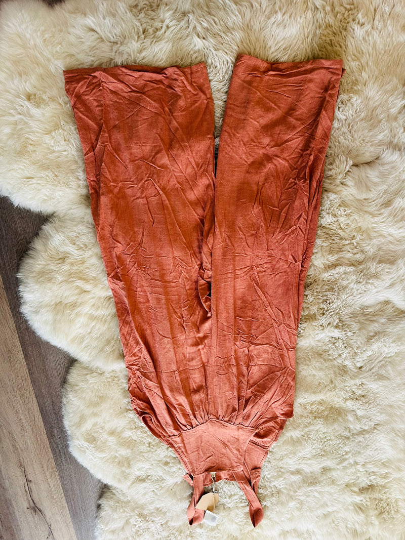 KORI LINEN OVERALLS