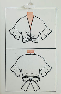 LOVE RICHE CONVERTIBLE TIE TOP