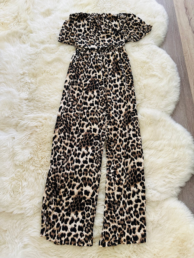 TUBE TOP JUMPSUIT