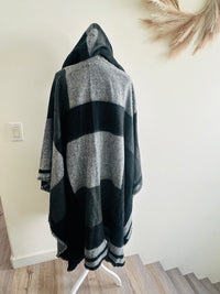 LOVE STITCH ALL IN ONE PONCHO VEST