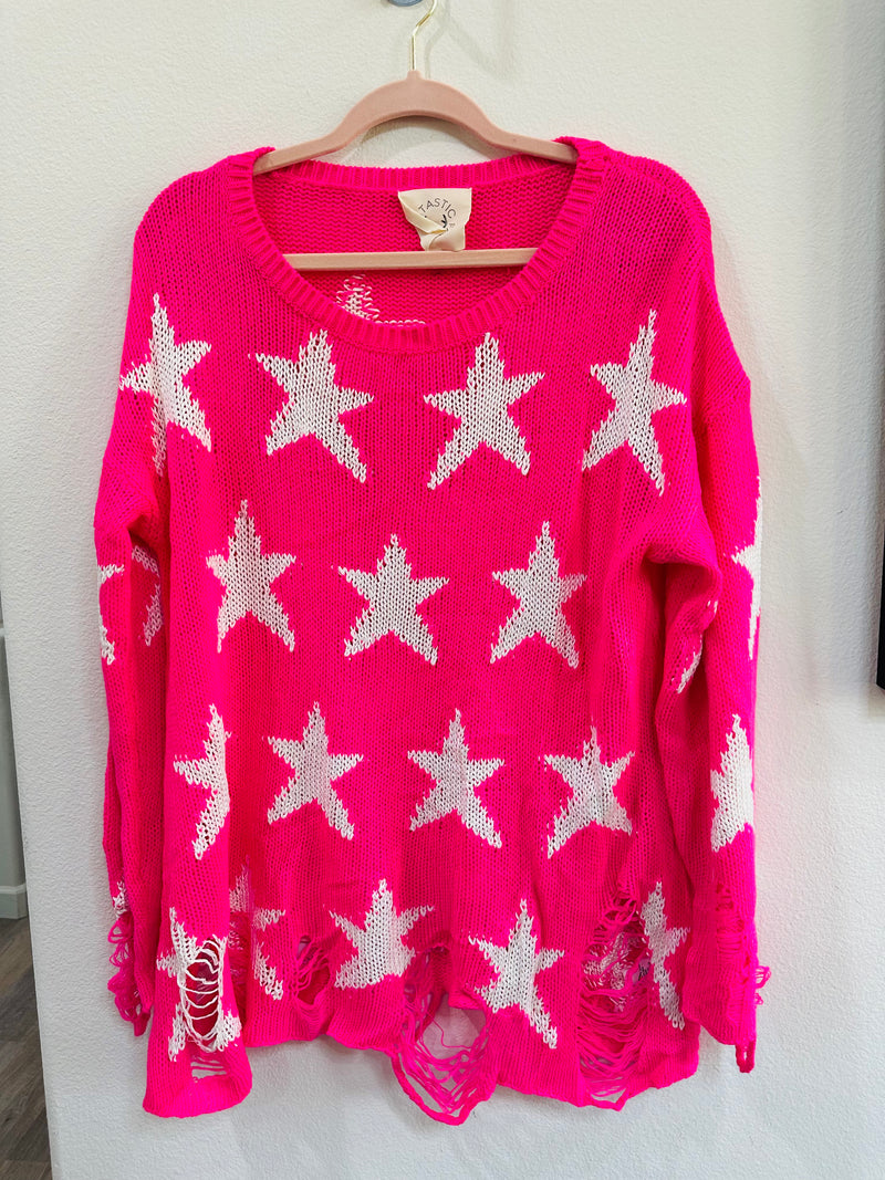 FANTASTIC FAWN STAR SWEATERS
