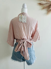 LOVE RICHE CONVERTIBLE TIE TOP