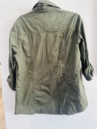 army button up thin jackets