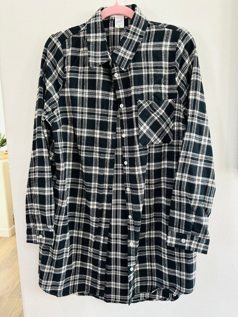 CHERISH FLANNEL DRESS