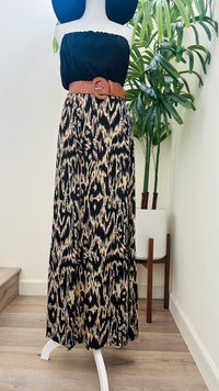 WILD ABOUT YOU TUBE DRESS WITH BELT