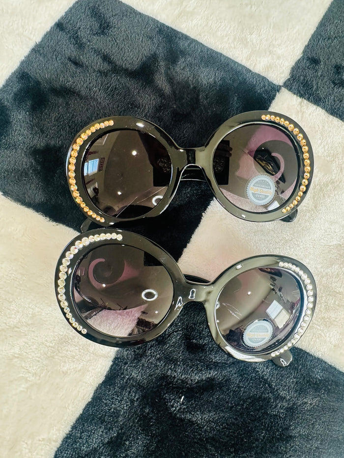 SWIRL BLING SUNGLASSES
