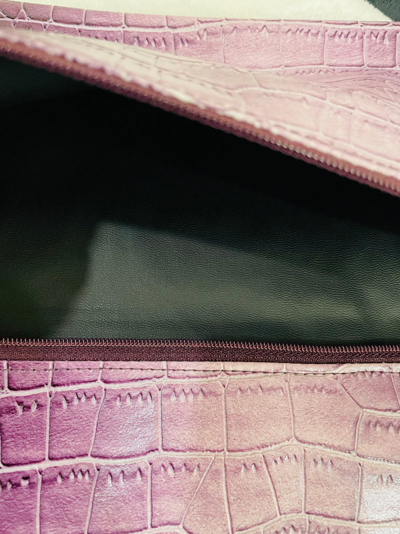 PURPLE CROC 4 PIECE MJ BAG SET - NO MEDIUM!!