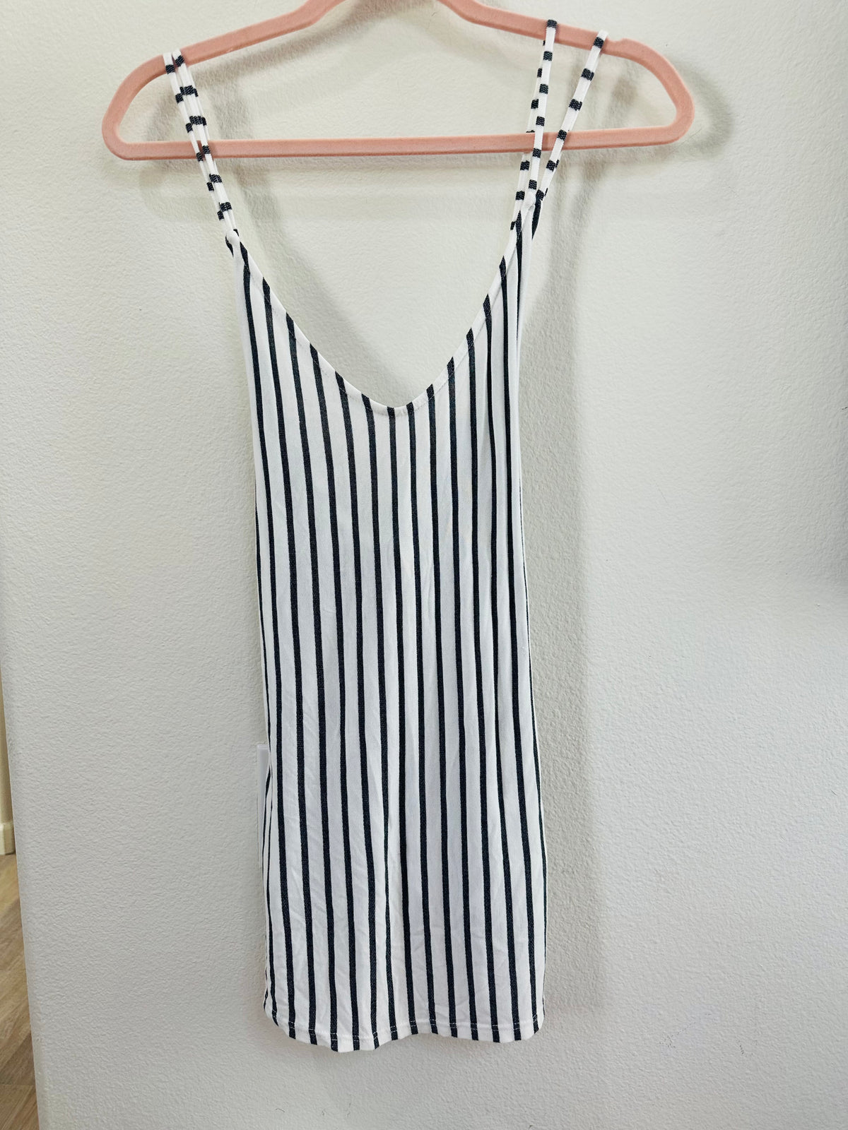 STRIPED BOW TOE TANK