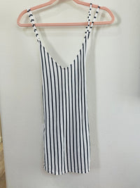 STRIPED BOW TOE TANK