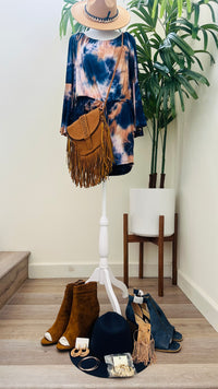 LINE UP TYE DYE ROMPER