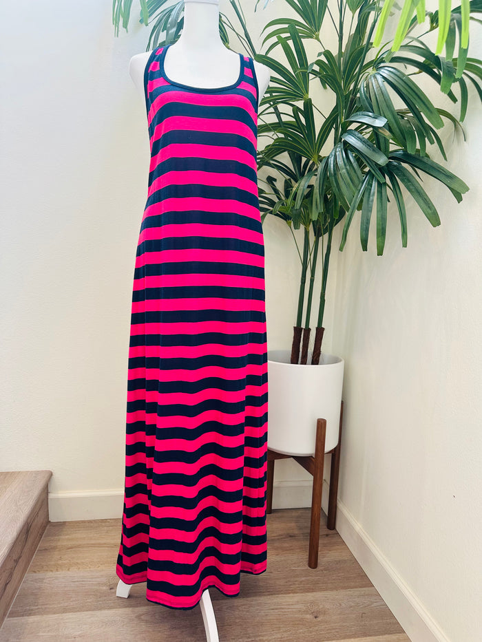 AMBIANCE STRIPED TANK MAXI