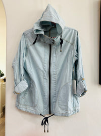 BLU PEPPER THIN JEAN WINDBREAKER JACKET