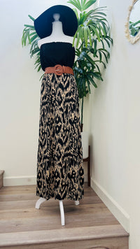 WILD ABOUT YOU TUBE DRESS WITH BELT