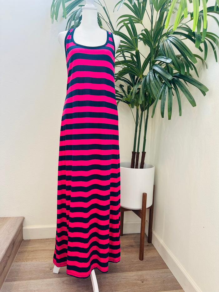 AMBIANCE STRIPED TANK MAXI