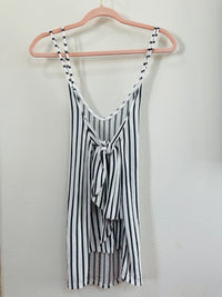 STRIPED BOW TOE TANK
