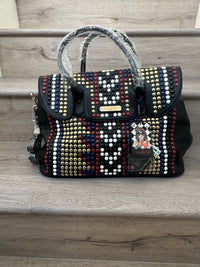 NICOLE LEE BEADED HANDBAG/SATCHEL
