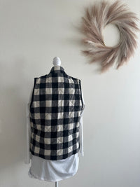 VANILLA BAY BUFFALO PLAID VEST