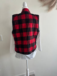 HOPE IS EVERYTHING RED BUFFALO VEST