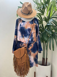 LINE UP TYE DYE ROMPER