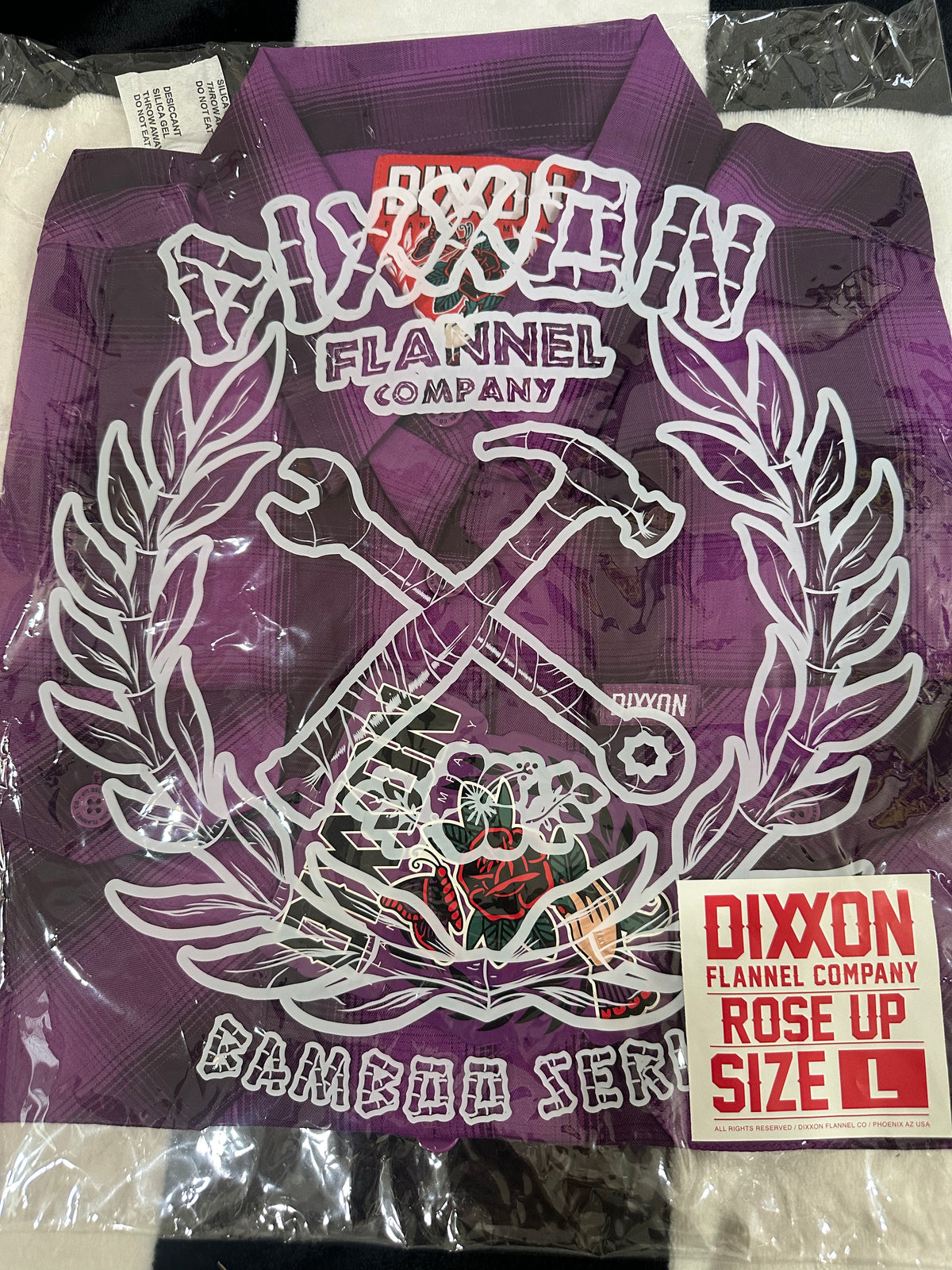 THE ROSE SHORT SLEEVE FLANNEL