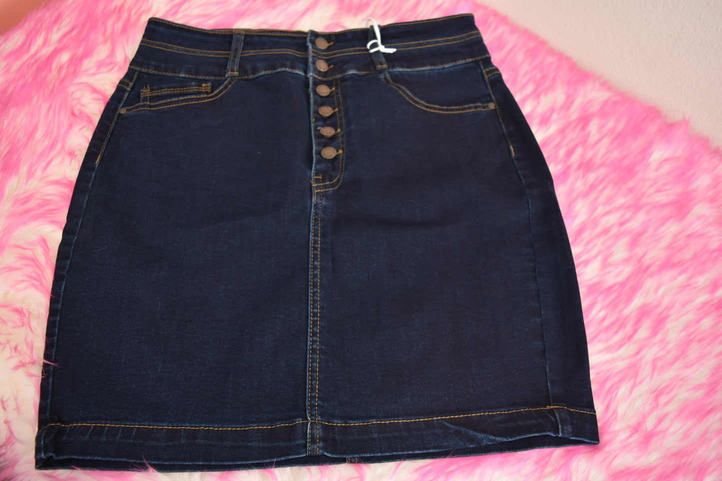 Wax Jean Denim skirt