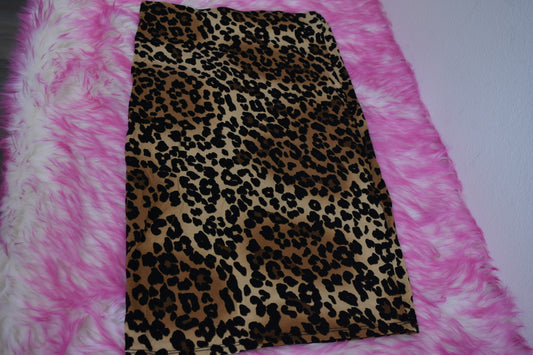 leopard skirt