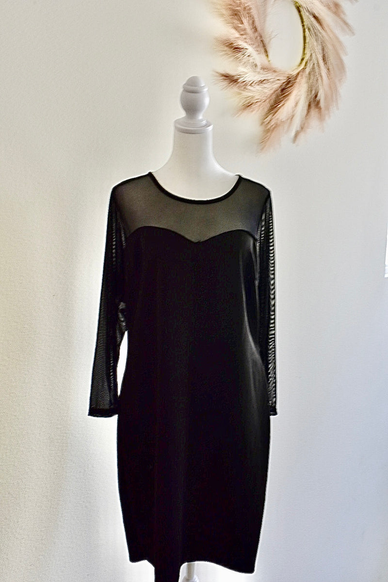 LITTLE BLACK SWEETHEART DRESSS