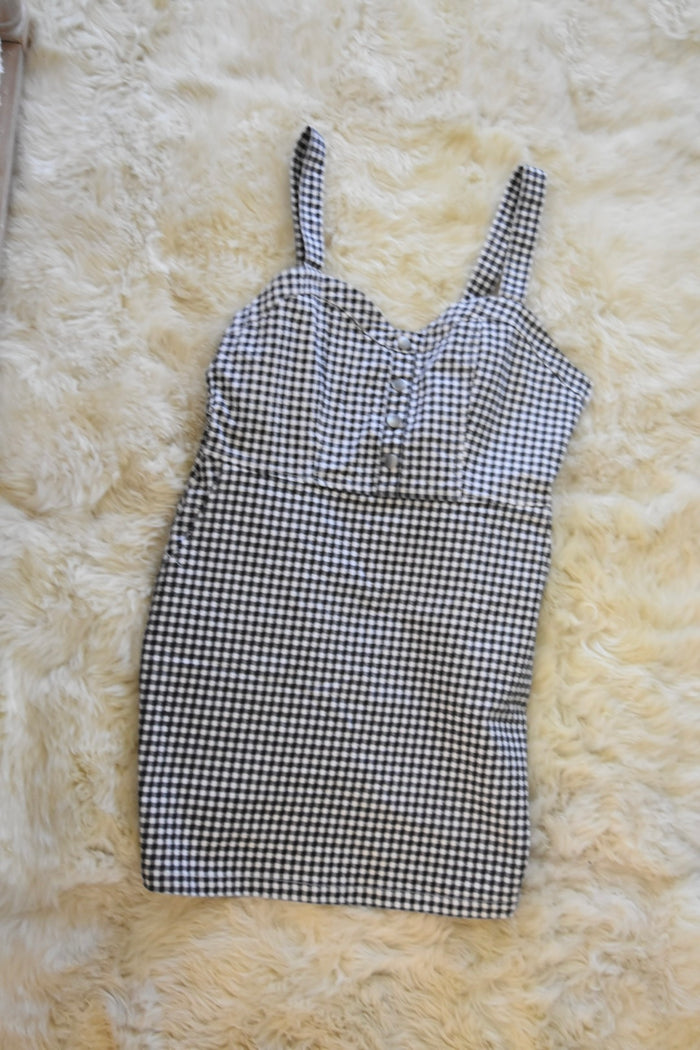 BUFFALO PLAID DRESS