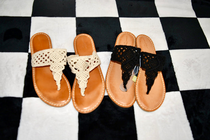 CROCHET SANDALS