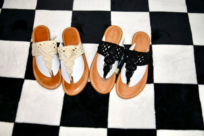CROCHET SANDALS