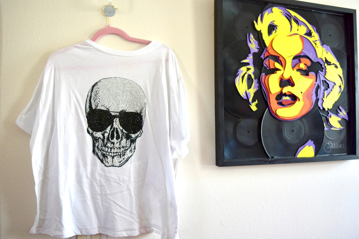 FANTASTIC FAWN AVIATOR STUDDED SKULL TOP