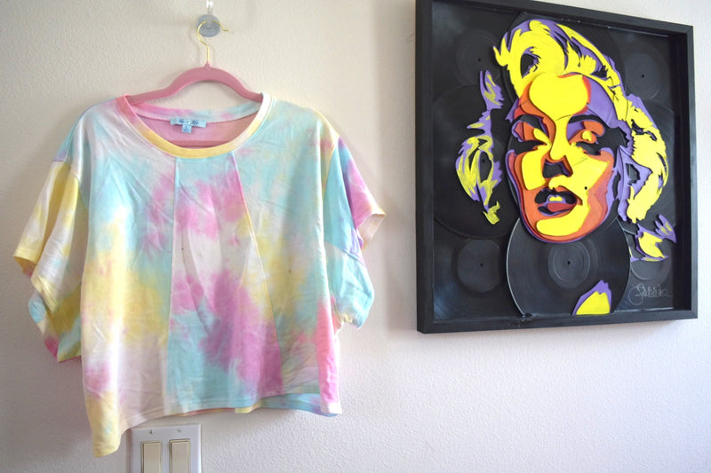 SHE & SKY TYE DYE CROP