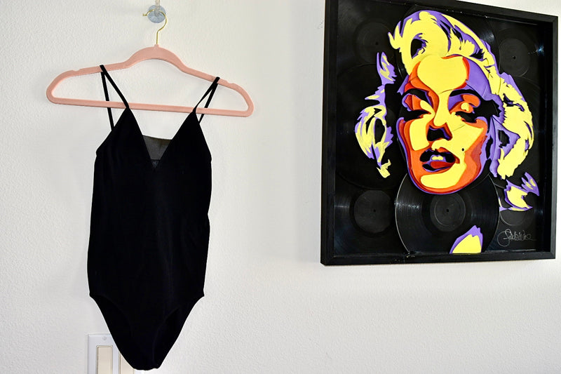 NIKIBKI ONESIZE BODYSUIT WITH MESH ACCENT
