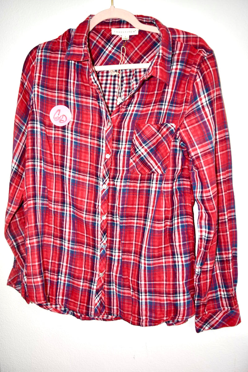 LOVE STITCH FLANNELS