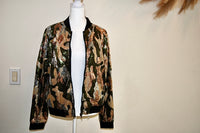DAVI & DANI CAMO SEQUINS BOMBER JACKETS