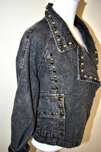 HONEY STORM STUDDED DENIM JACKETS