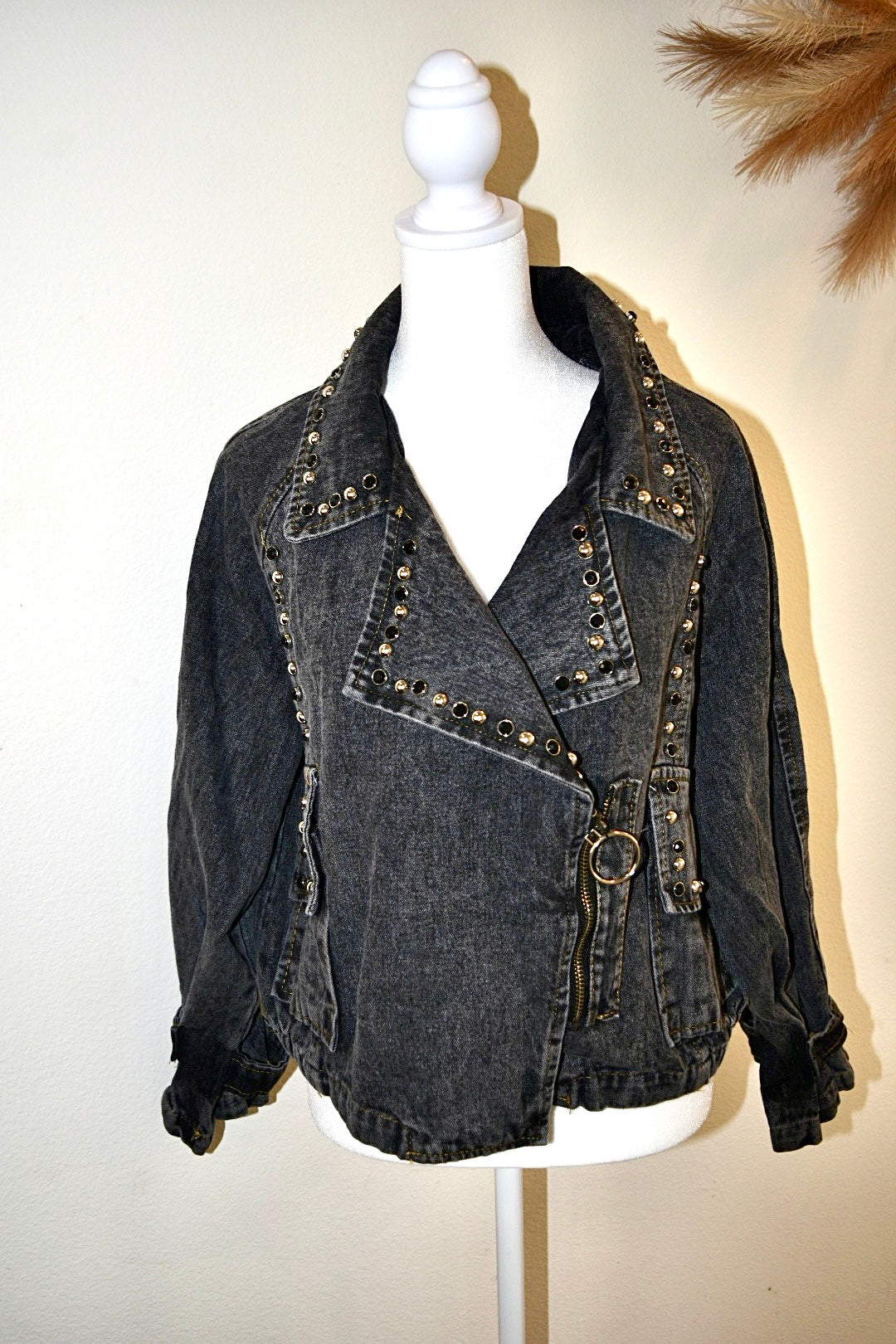 HONEY STORM STUDDED DENIM JACKETS