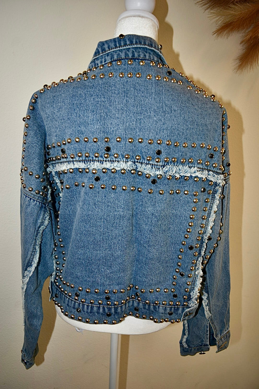 HONEY STORM STUDDED DENIM JACKETS
