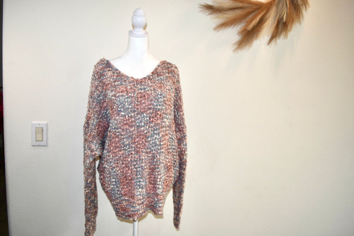 HAYDEN OPEN BACK SWEATER