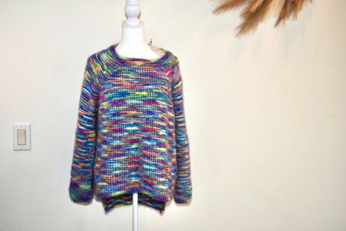 & WHY RAINBOW  SWEATER
