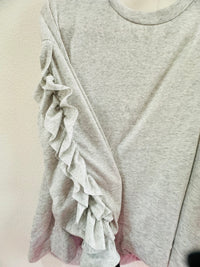 DAVI & DANI RUFFLE LONG SLEEVE TOP