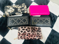 DOUBLE ZIPPER LARGE WALLETS