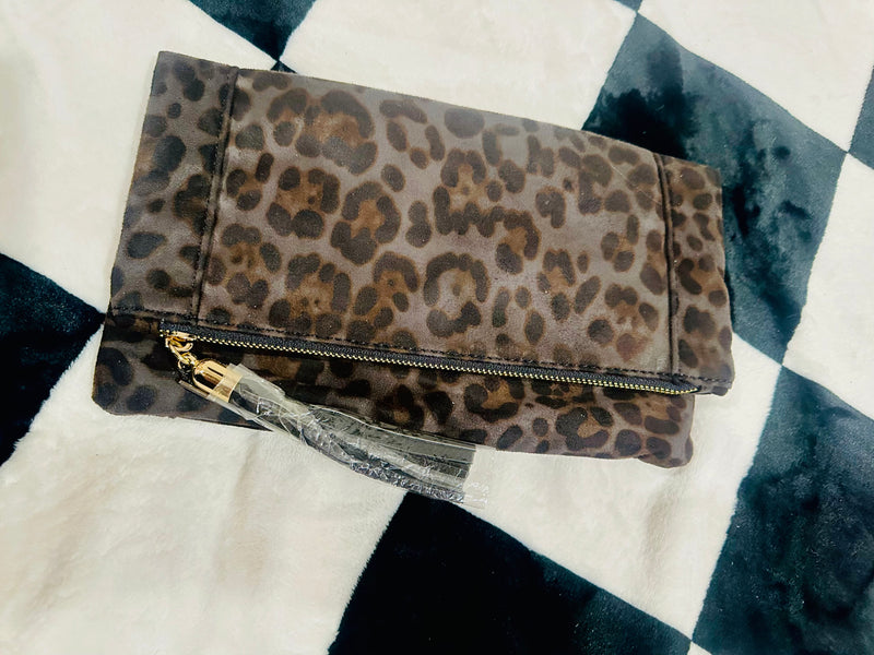 FOLD OVER CLUTCH BAG